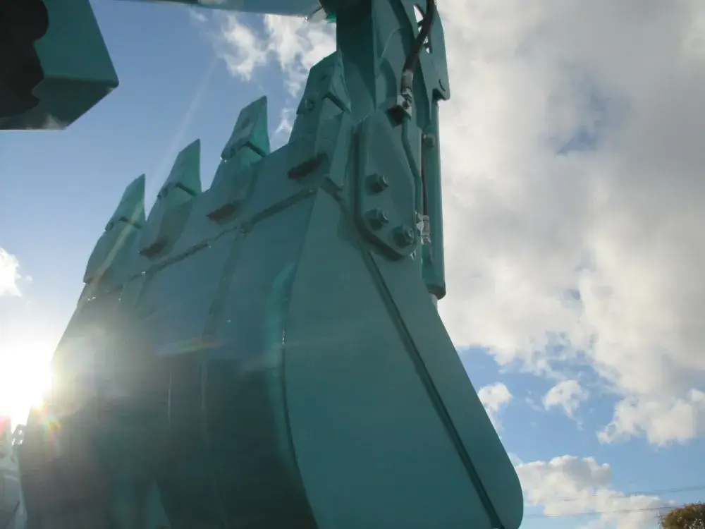 車両系（整地）の実技ではホイールローダーも使います