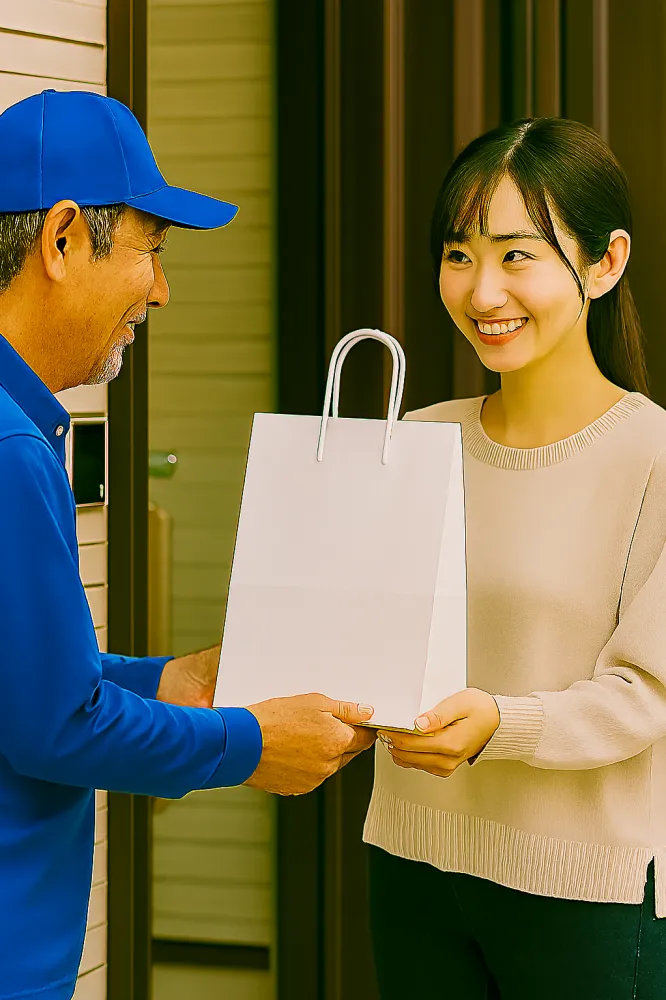 お客様の笑顔が見れるお仕事です♪